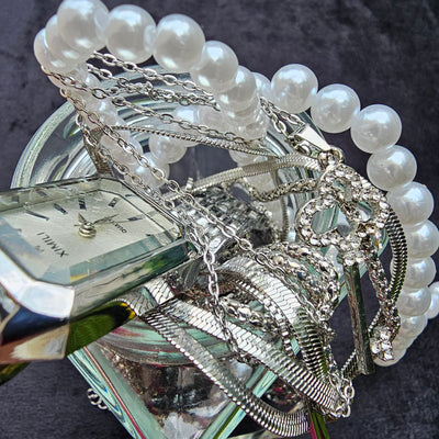 Jewelry Jar All Silver – Mystery Jewelry Jar – Stainless Steel Jewelry