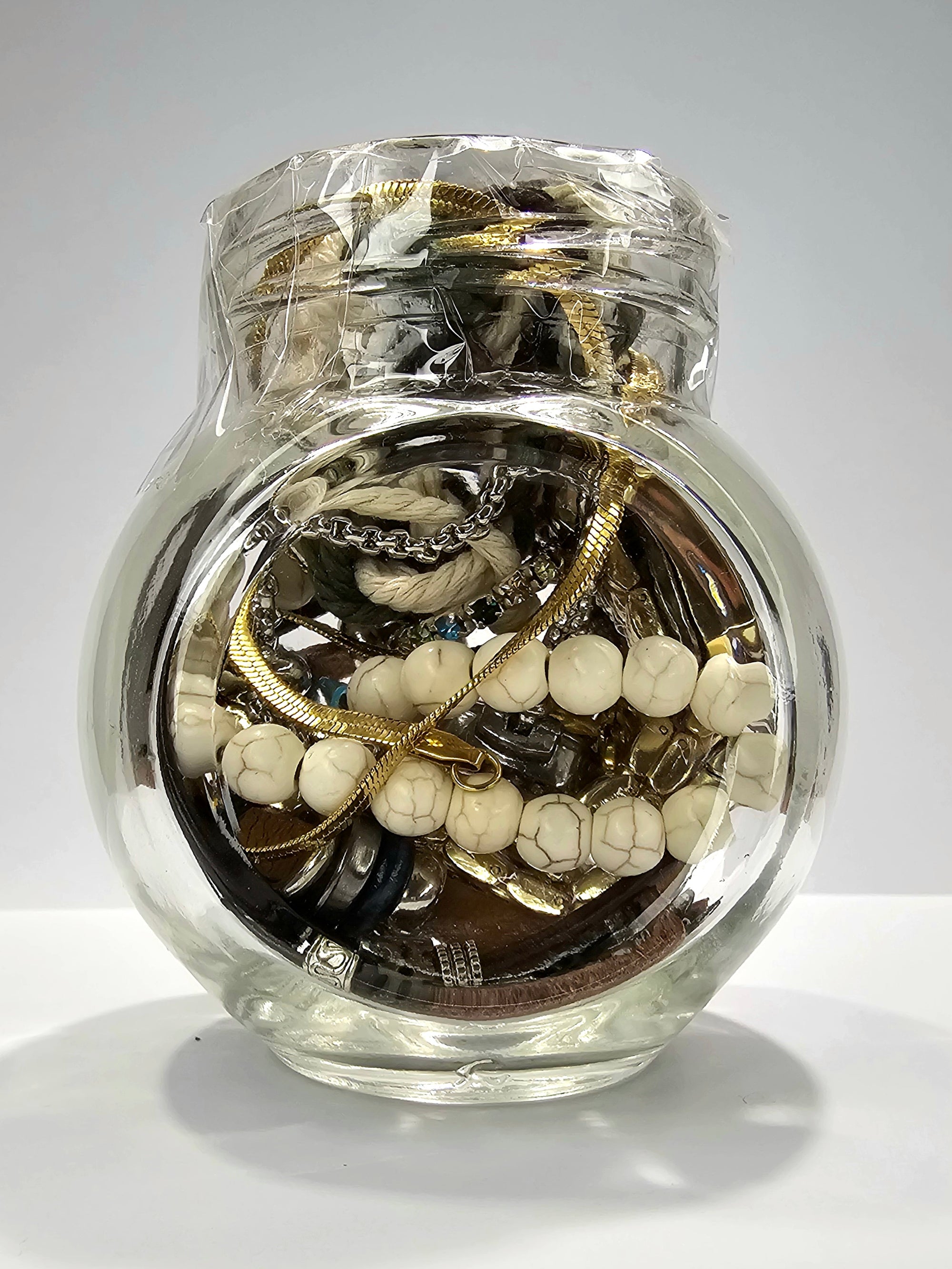 Jewelry Jar Festival – Mystery Jewelry Jar – Gold Plated Stainless Steel Jewelry