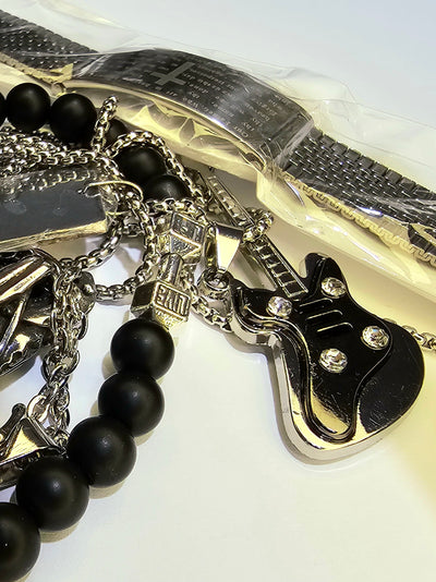 Jewelry Jar Men – Mystery Jewelry Jar – Gold Plated Stainless Steel Jewelry