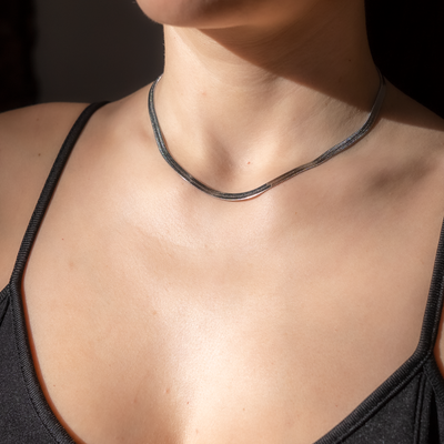 Colier minimalist din oțel inoxidabil