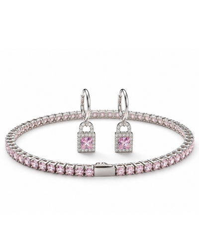 Set Brățară și Cercei Tennis Key