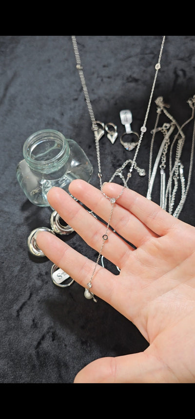 Jewelry Jar All Silver Love – Mystery Jewelry Jar – Gold Plated Stainless Steel Jewelry